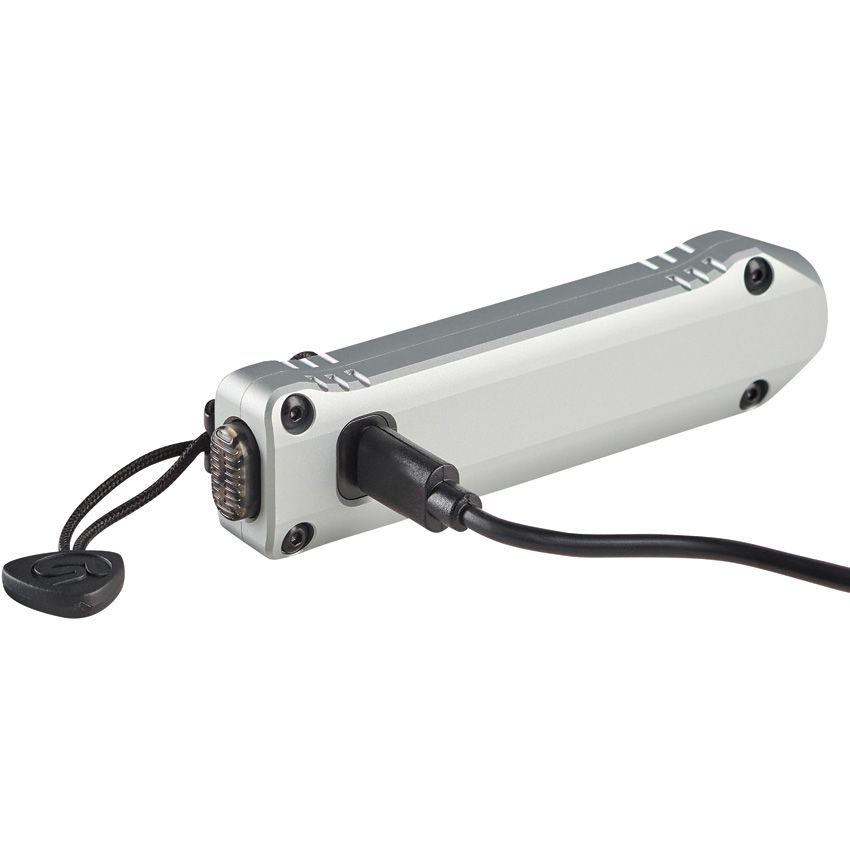 Streamlight Wedge XT Rechargeable EDC Flashlight – Gray | 500 Lumens | Made in USA