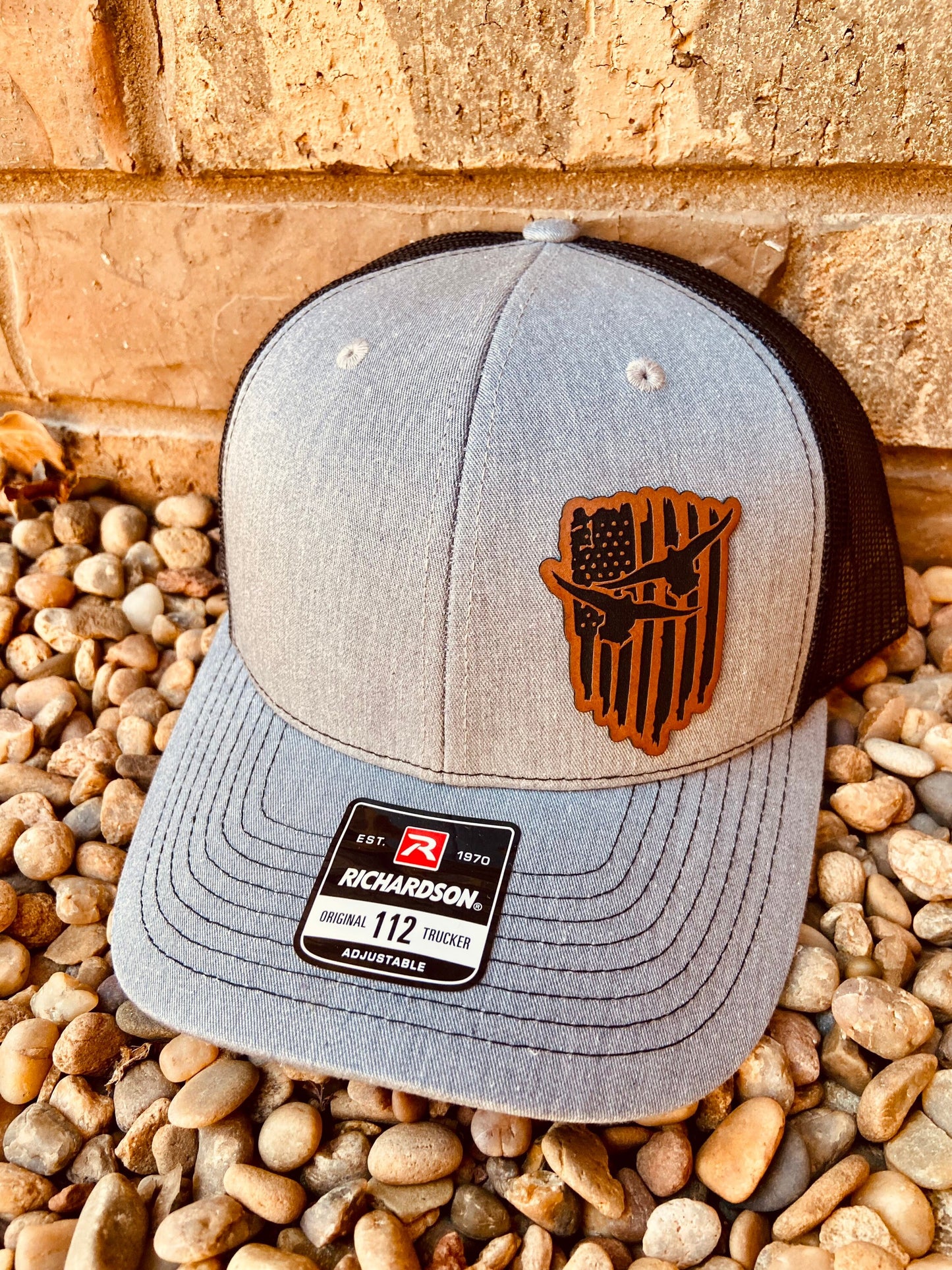 Richardson 112 Leather Patch Hat