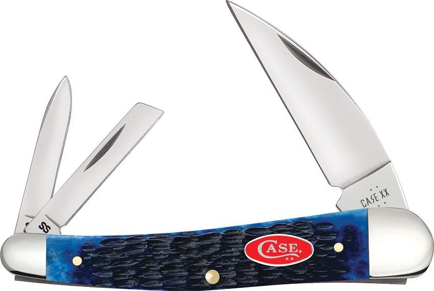 Case XX Seahorse Whittler – Navy Blue Rogers Jigged Bone | Model 06889