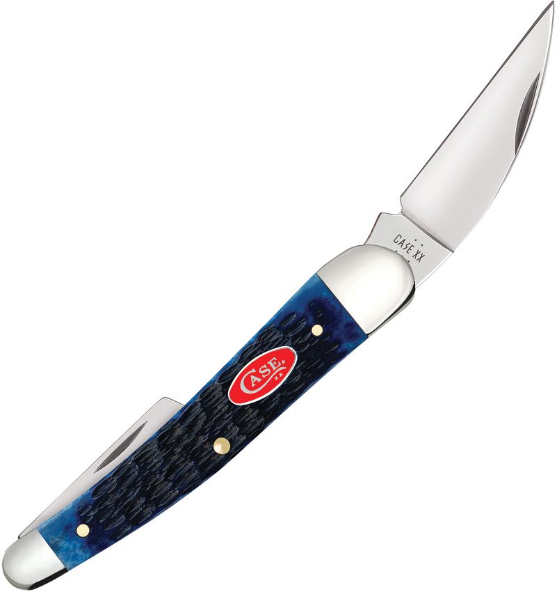 Case XX Seahorse Whittler – Navy Blue Rogers Jigged Bone | Model 06889