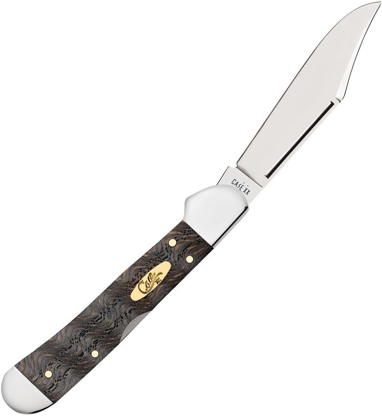 Case XX Mini CopperLock® – Black Curly Oak | Model CA14010