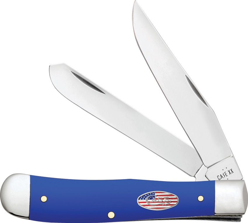 Case XX Trapper – Royal Blue Smooth Synthetic | Model CA16400