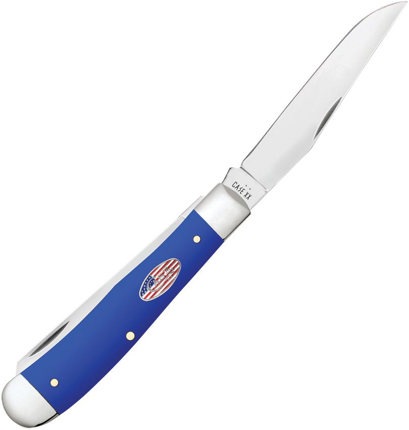Case XX Trapper – Royal Blue Smooth Synthetic | Model CA16400