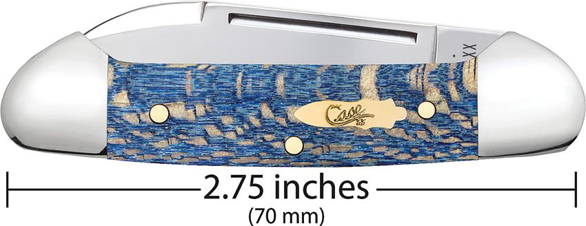 Case XX Baby Butterbean – Blue Sycamore Wood | Model CA63733