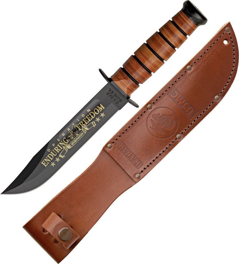 KA-BAR USMC Operation Enduring Freedom Commemorative Knife | Model 9169