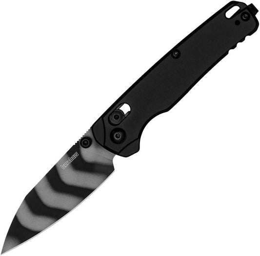 Kershaw Bel Air Tiger Stripe Folding Knife – MagnaCut Blade & DuraLock | Made in USA