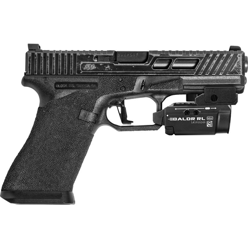 Olight Baldr RL Mini Weapon Light – 600 Lumens with Red Laser | Black