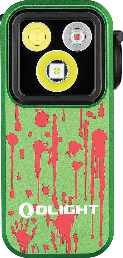 Olight Oclip Pro Rechargeable Clip Light – Zombie Green | 500 Lumens USB-C EDC Flashlight