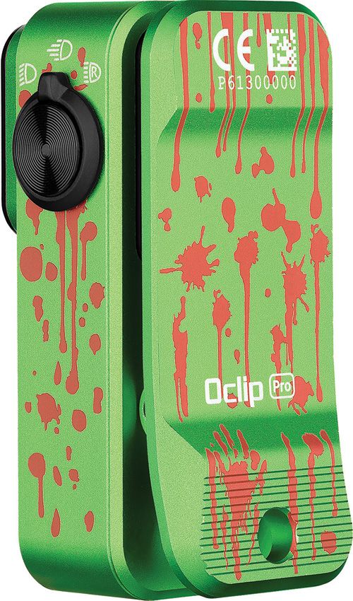 Olight Oclip Pro Rechargeable Clip Light – Zombie Green | 500 Lumens USB-C EDC Flashlight