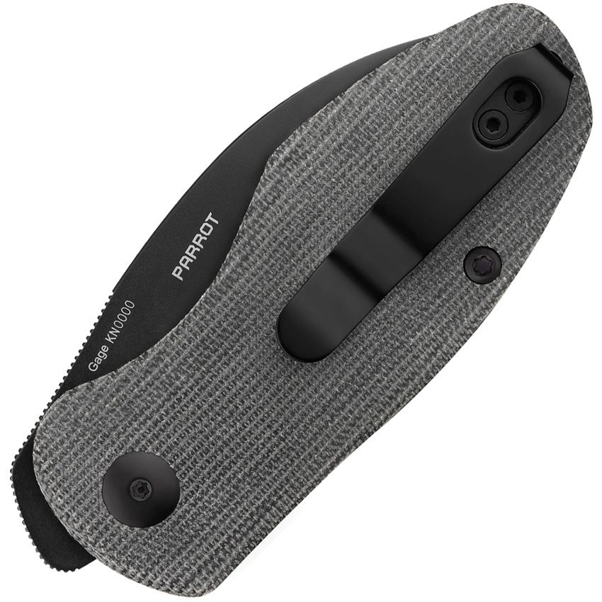 Olight Parrot Liner Lock Folding Knife – 154CM Blade & Black Micarta Handle