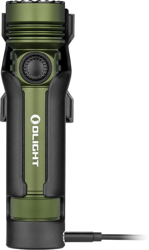 Olight Seeker 4 Pro Rechargeable LED Flashlight – OD Green | 4,600 Lumens