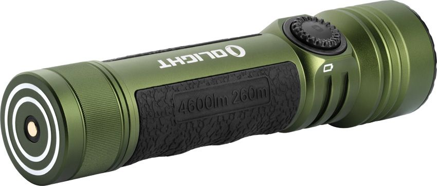 Olight Seeker 4 Pro Rechargeable LED Flashlight – OD Green | 4,600 Lumens