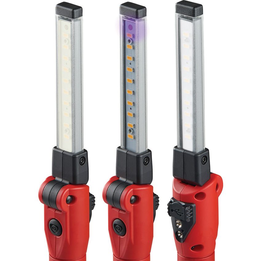 Streamlight Strion Switchblade Rechargeable Area Light – 5-in-1 Work Light with UV
