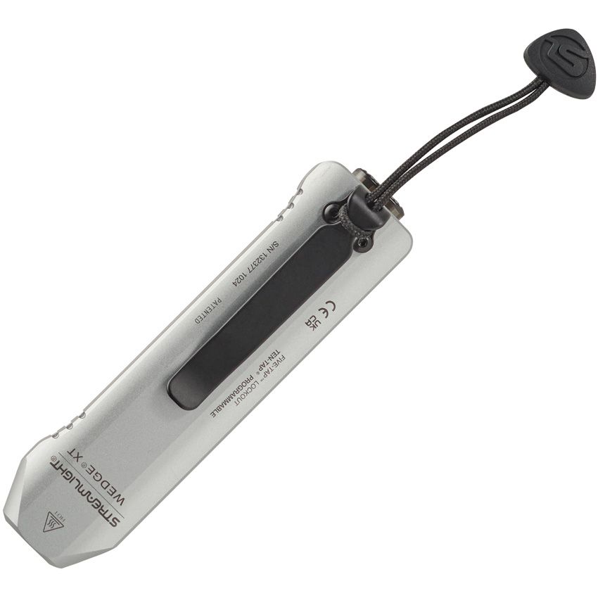Streamlight Wedge XT Rechargeable EDC Flashlight – Gray | 500 Lumens | Made in USA