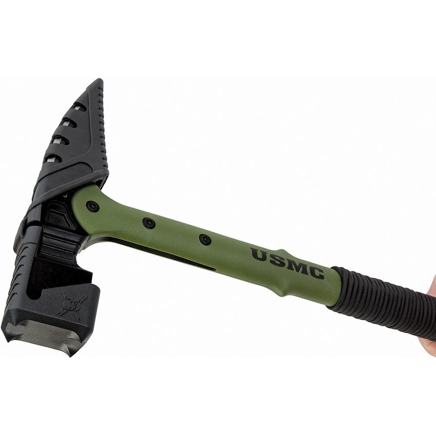 United Cutlery M48 USMC Tactical War Hammer – Military-Style Hammer with Spike