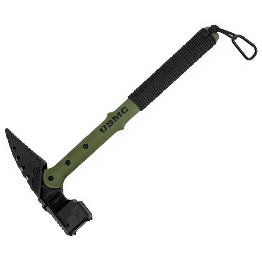 United Cutlery M48 USMC Tactical War Hammer – Military-Style Hammer with Spike