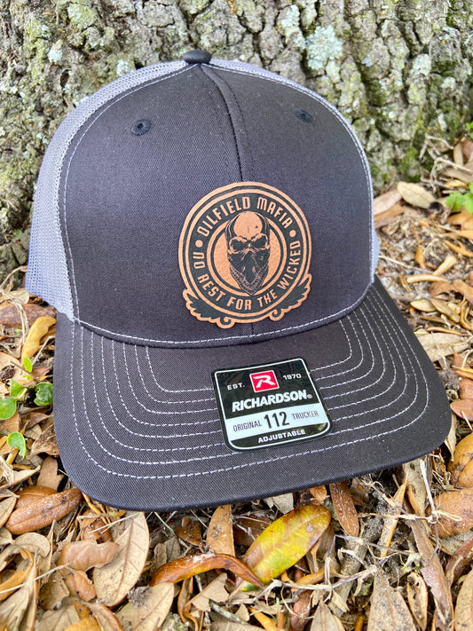 Oilfield Mafia Leather Patch Hat | Richardson 112