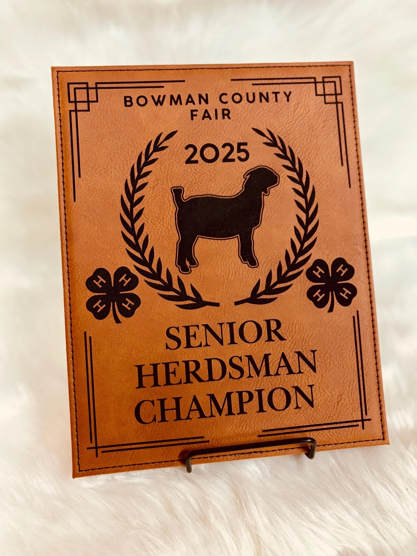 Personalized Market Goat Show Award
