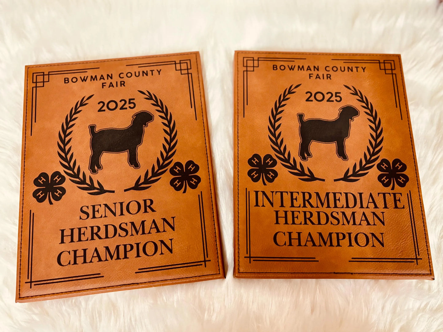 Personalized Market Goat Show Award