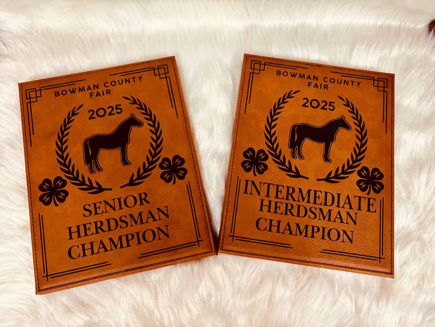 Personalized Horse Show Award Plaque