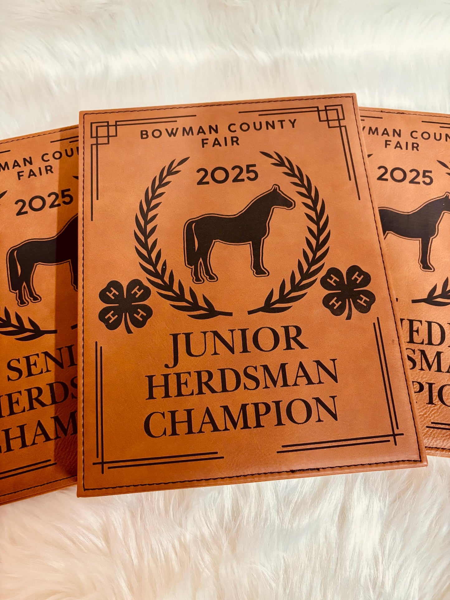 Personalized Horse Show Award Plaque