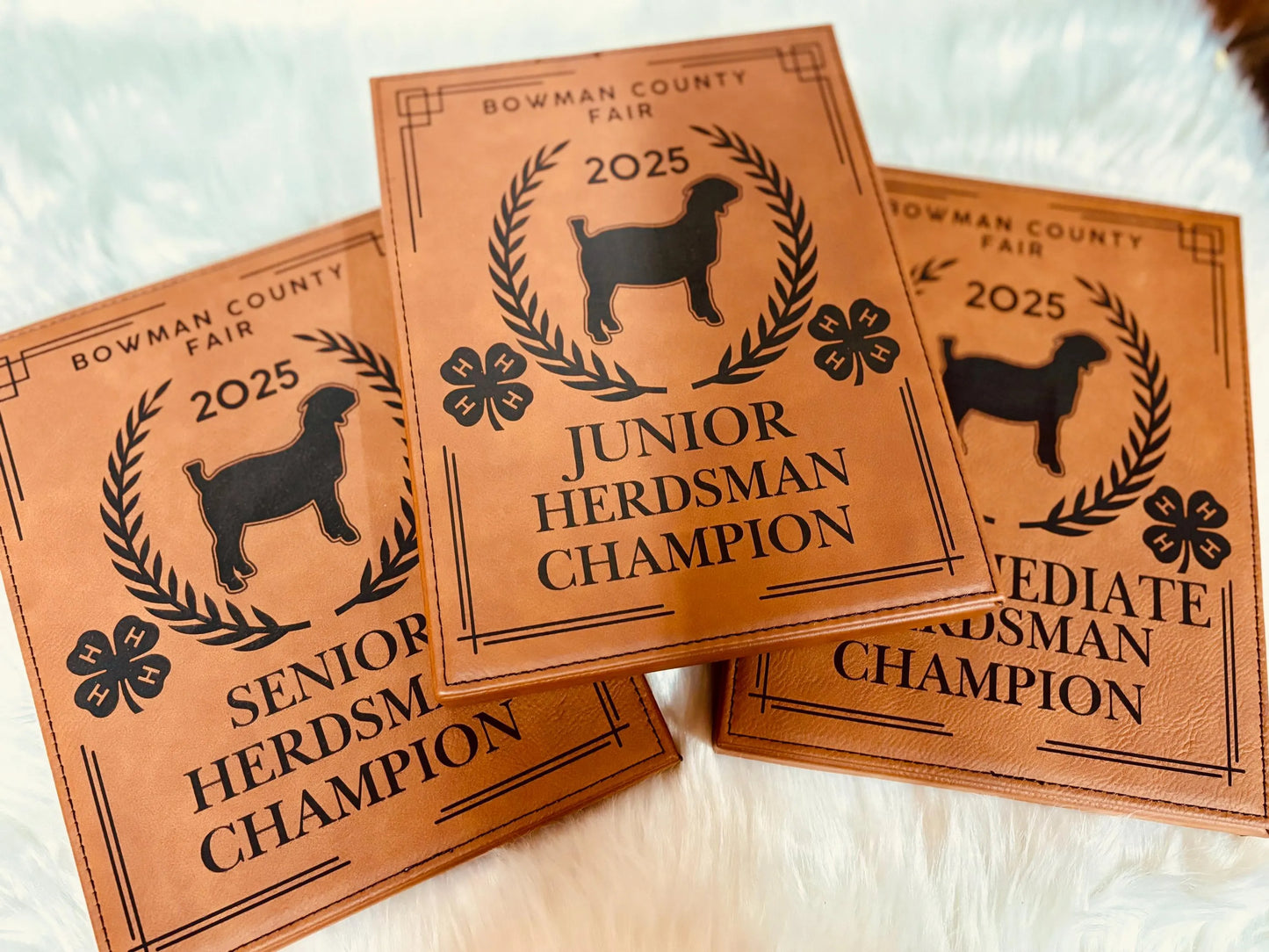 Personalized Market Goat Show Award
