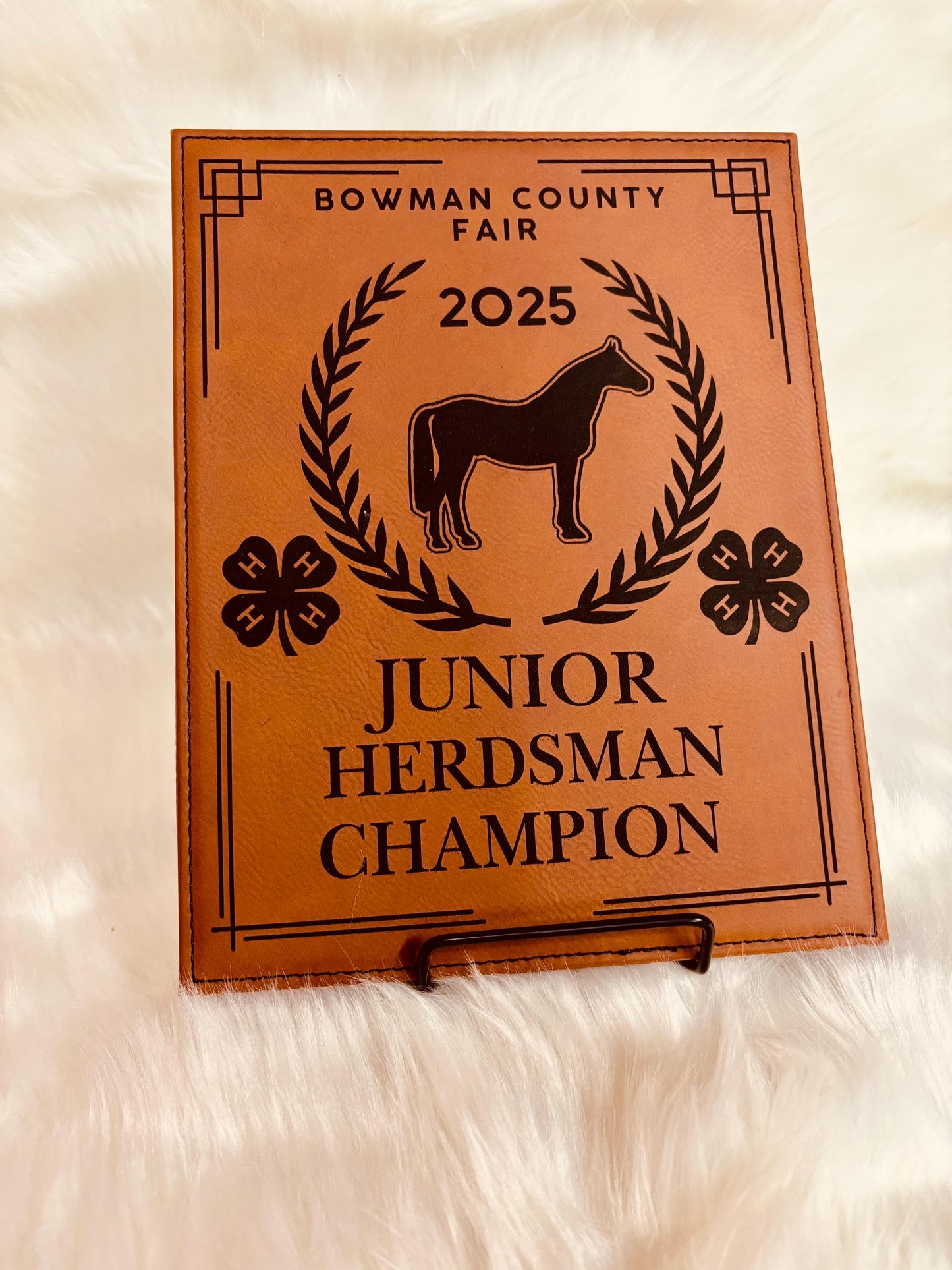 Personalized Horse Show Award Plaque