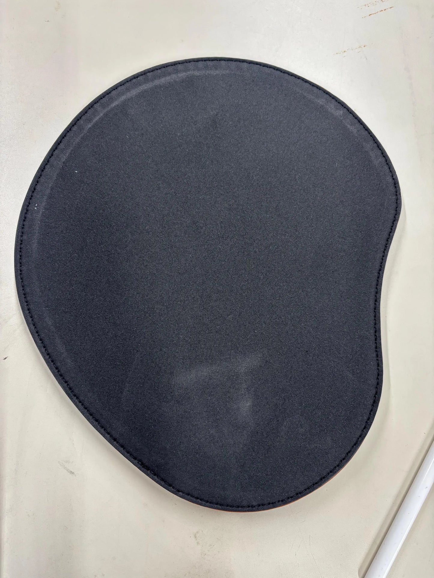 Custom Engraved Leather Mouse Pad | Personalized Business Logo Office Desk Gift | Corporate Employee & Client Appreciation Gift
